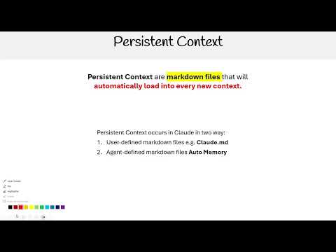 Claude Code Essentials - Persistent Context