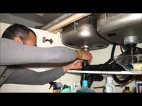 how to fix leak in kitchen sink drain