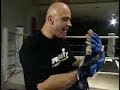Bas Rutten vs Wanderlei Silva - gloves fight - funny