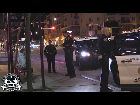 Copwatch | 4 Cops for 1 Man Smoking at Bus Stop | United Against Police ...