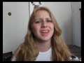 me singing irreplacable
