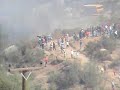 Baja 250 2007 Burning car