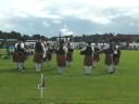 denny and dunipace grade 4 pipe band competing at the 2008 bridge of allan highland games