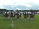 denny and dunipace grade 4 pipe band competing at the 2008 bridge of allan highland games