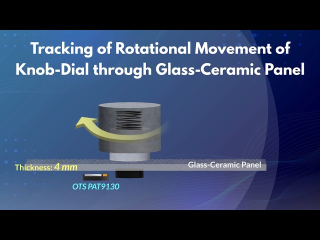光學追蹤感測（OTS）實現玻璃陶瓷面板精準控制