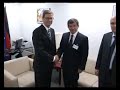 Bakan Davutoglu Alman mevkidasi ile gorustu