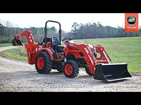 how to drive a kioti tractor
