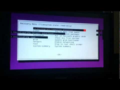how to recover ubuntu 12.04
