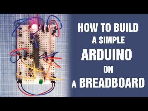 how to attach arduino to breadboard