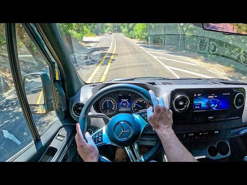 2024 Mercedes-Benz eSprinter - POV Test Drive (Binaural Audio)