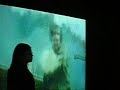 video installation at christian marclay exhibition at acmi in melbourne