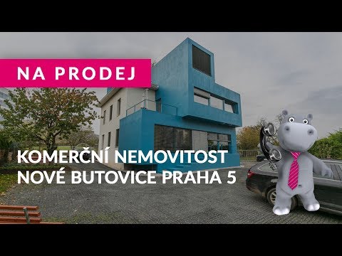 Video Prodej komerční vily 376m2 se zahradou - Praha - Jinonice, metro Nové Butovice