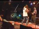 k-oss performing girls dem way backed by roots harmonics in malmo, sweden