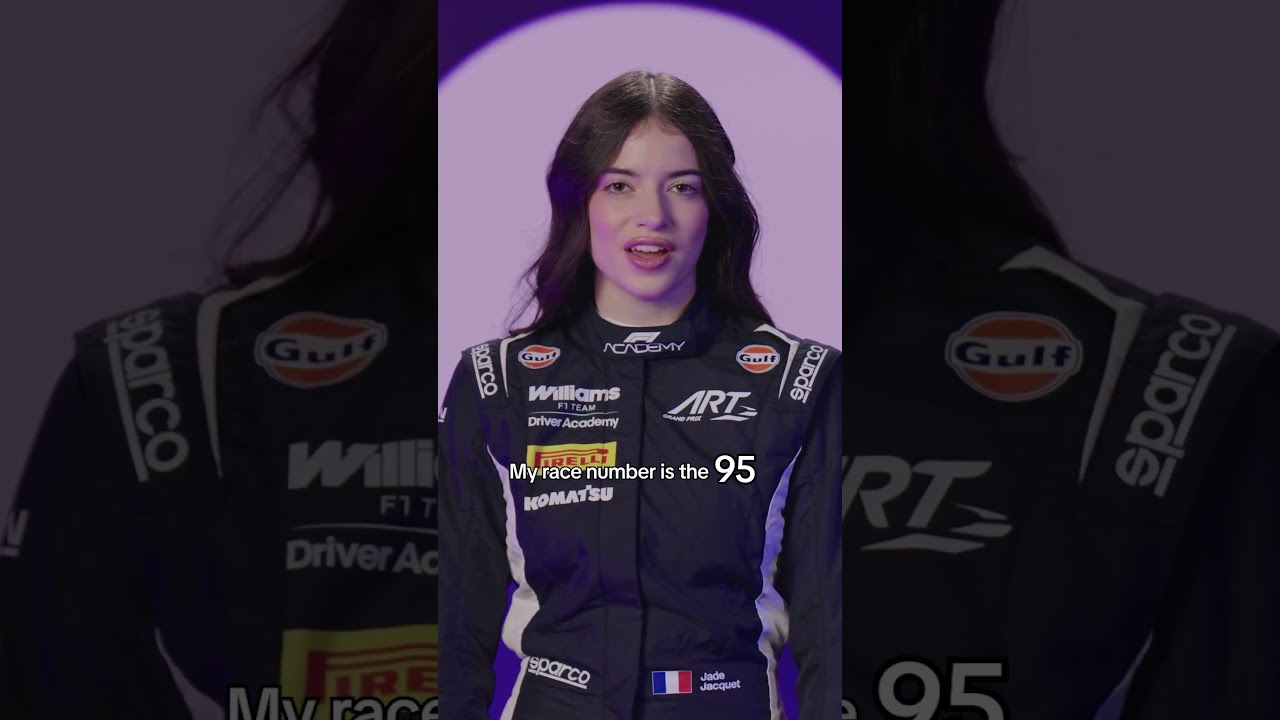 Can we get a kachow in the comments for Jade's iconic race number 👇 ⚡ | F1 ACADEMY