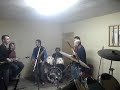 un grup de amics d'algemes�, tocant el aviaor (tema de quintillo) i peter guun.