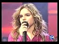 Maria Isabel with Melody on her TVE Show