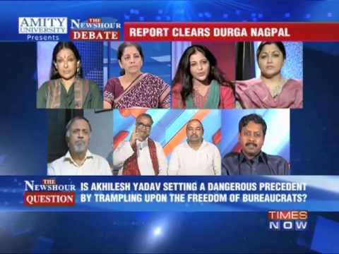 newshour - In a debate moderated by TIMES NOW's Editor-in-Chief Arnab Goswami, panelists -- Nirmala Seetharaman, National Spokesperson, BJP; Nawab Kazim Ali Khan, Congr...