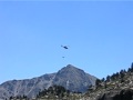 Helicoptero sobre el lago de Montmalus