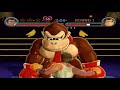 donkey kong wii cinematic punch-out!!