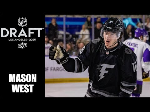 2025 NHL Draft : Mason West - 24-25 Highlights