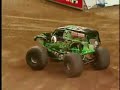 Monster Truck Flips Over