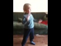 Aidan dancing at Halloween !