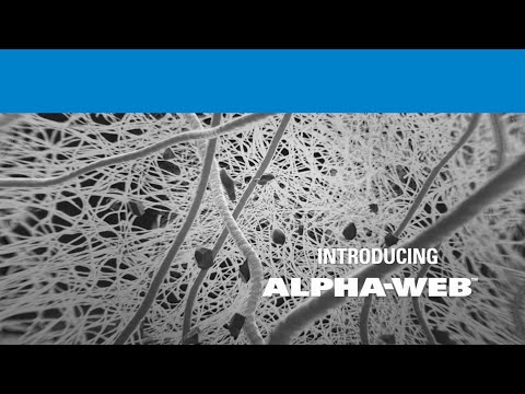 Introducing Donaldson's NEW Alpha-Web™ Hydraulic Filtration Media