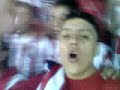 la banda alentando