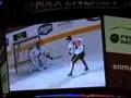 Kristian Huselius Shootout Goals in Flames Skill Competition