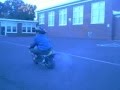 videos de awesome knee and elbow dragging on a pocketbike