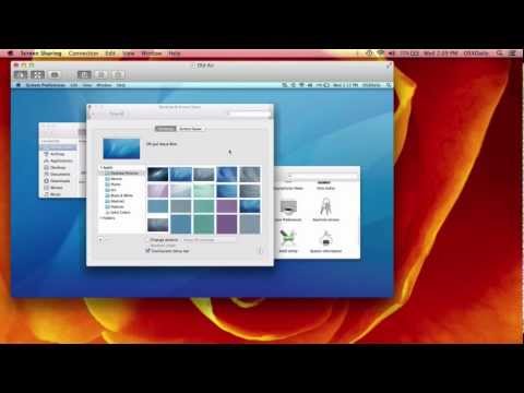 how to remote control os x