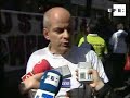 Padres separados reclaman custodia compartida frente a sede PSOE