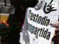 videos de Padres separados reclaman custodia compartida frente a sede PSOE