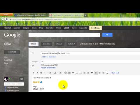 how to check facebook email
