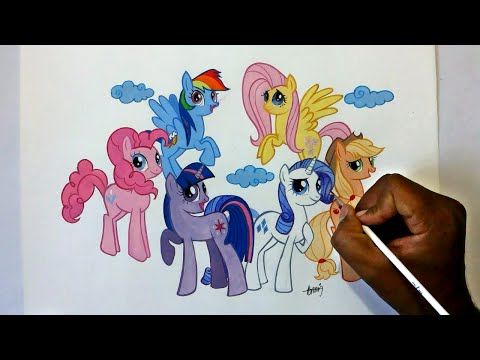 how to draw my little pony friendship is magic