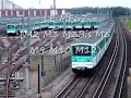 LES RAMES DU METRO