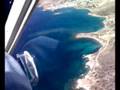 Πτήση Ικαρος - Σύρος, τελική Σύρος, Flight from Ikaros airport to Syros LGSO