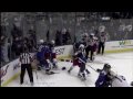 Rick Nash vs David Backes, Mike Commodore vs Erik Johnson Jan 12, 2010