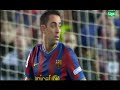 Piscinazo de Xavi contra el Espayol.