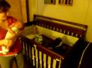 Russells first day home