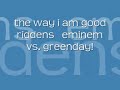 eminem vs  green day