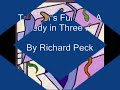 a digital booktalk for teacher's funeral by richard peck. made as an example to my seventh and eighth graders of what can be done in 30 minutes or less.