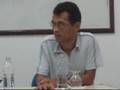 Fernando Firmino falando sobre jornalismo móvel