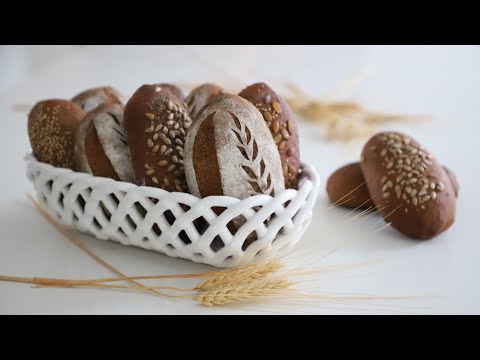 Мои Фирменные Ржаные Цельнозерновые Булочки - Хлеб на Закваске - Рецепт от Эгине - Heghineh