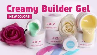 Моделирующий гель JOIA Vegan Creamy Builder Gel Powder Blue (пудровый синий) 15 мл