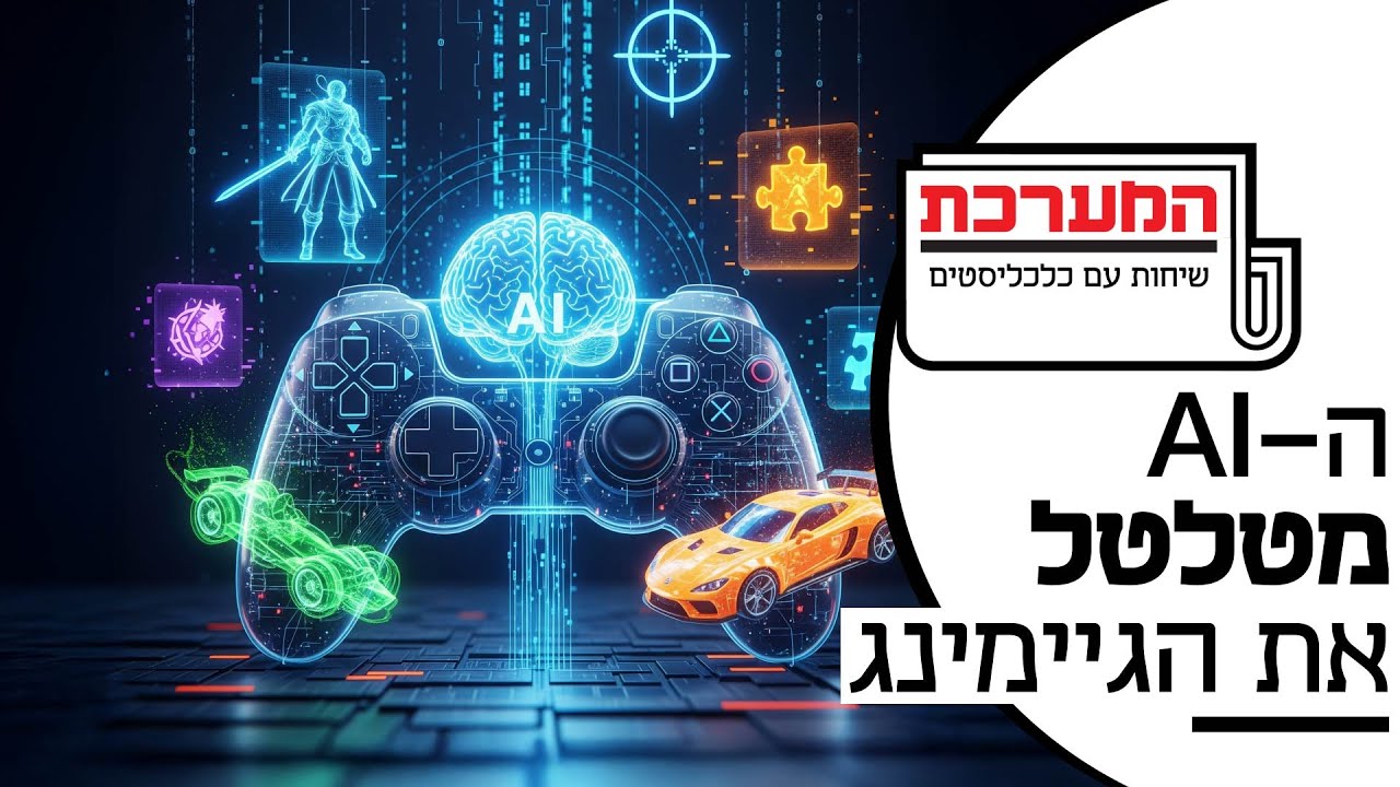 'המערכת' פרק 15: מהפכת ה-AI בגיימינג: כשהמשחק משחק בך