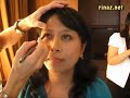 Being made up by a celebrity make up artist Being made up by a celebrity make up artist