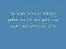 Ich dachte du würdest bei mir bleiben!! mit Songtext