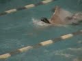 Malden High School swim team laps the field and sets a new record in the 400 meter freestyle relay in the Greater Boston League swim meet on February 7. 2008.