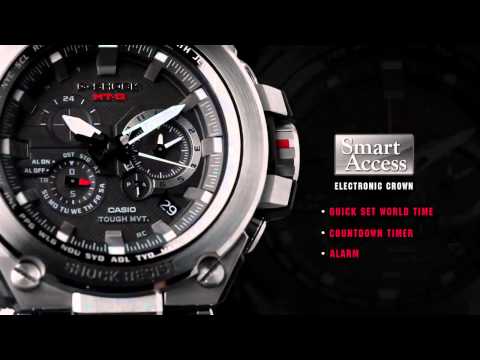 how to adjust time on g shock mt-g